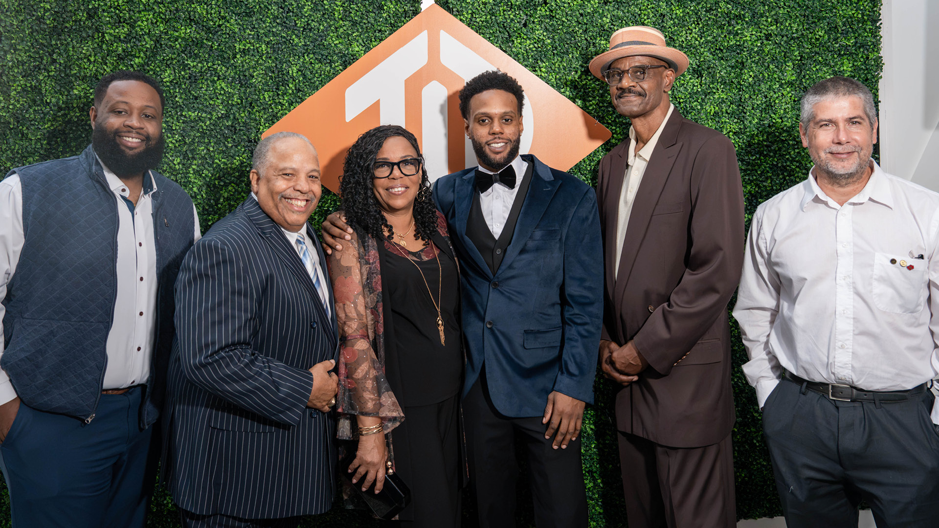 WOF26: Breon Green honoree staff and family